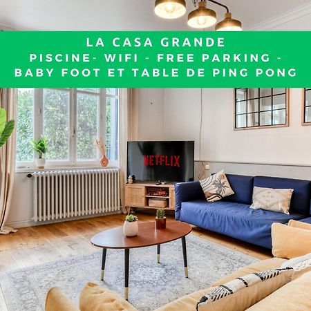 La Casa Grande - Piscine - Wifi - Parking Βίλα Καρκασόν Εξωτερικό φωτογραφία