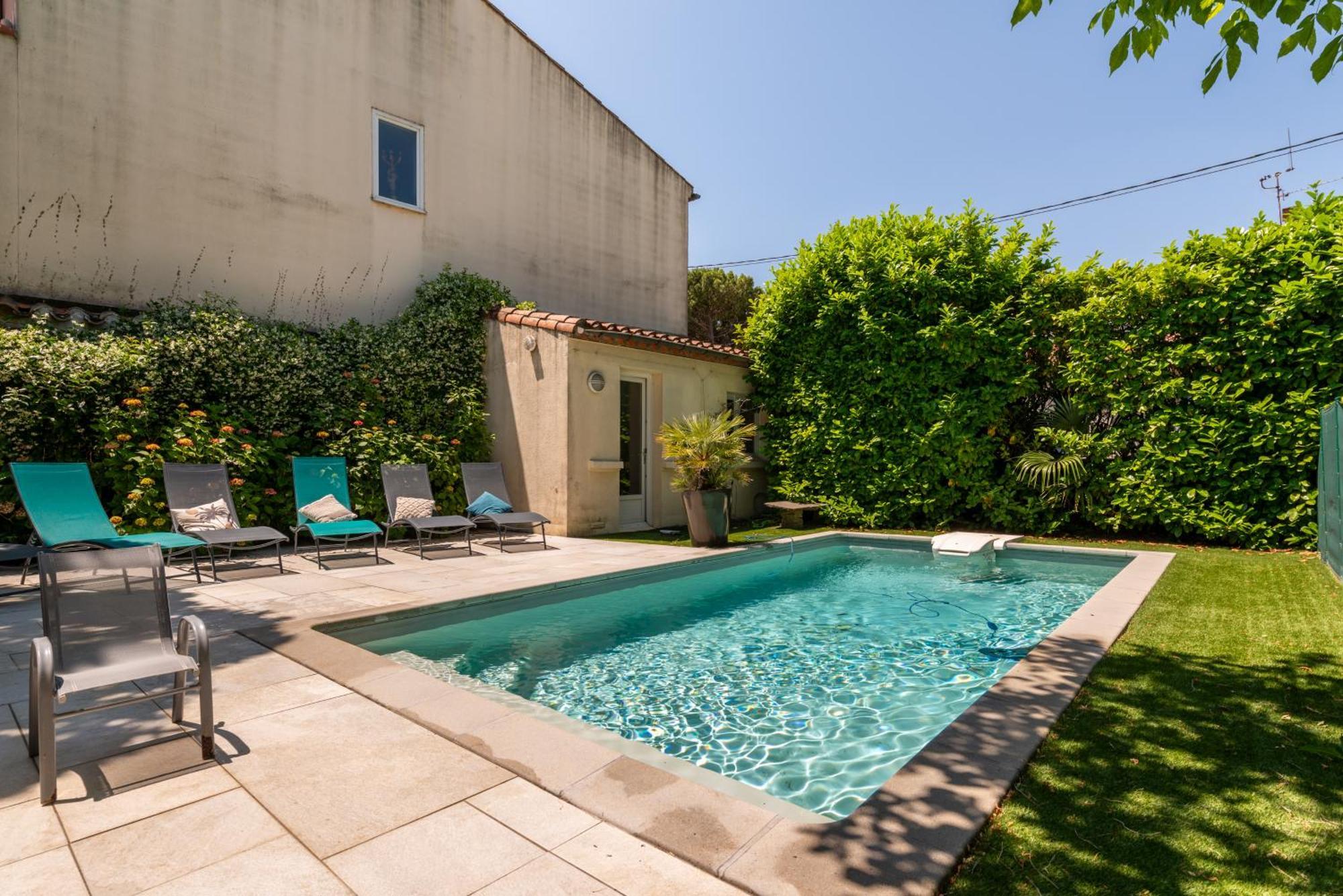 La Casa Grande - Piscine - Wifi - Parking Βίλα Καρκασόν Εξωτερικό φωτογραφία